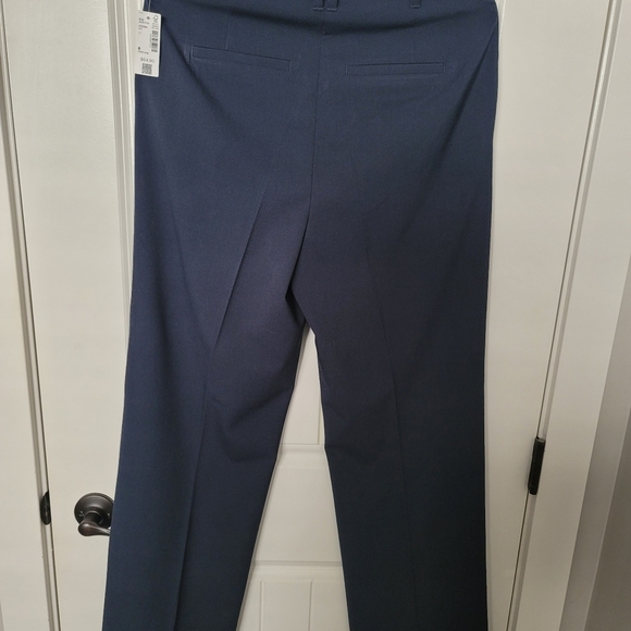Reitmans Navy Tall Straight Leg  Pants Professional Style - Picture 3 of 8